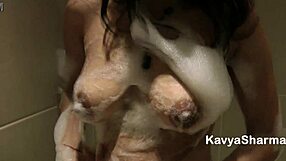 Kavya, Indian Babe, FINGERS Tight Pussy in Tub with Dirty Hindi Talk
