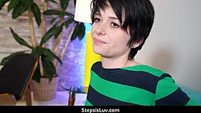 teen stepsis kitty lynn gets fucked by huge dick stepbro austin pierce in pov with monster cock hardcore action