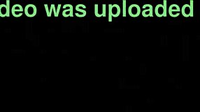 tiny amateur handles big white cock in homemade video