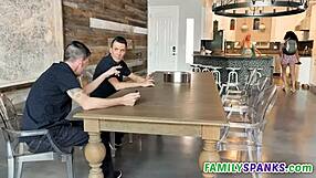 I love sucking two cocks with my slutty stepsister Leda Lothario