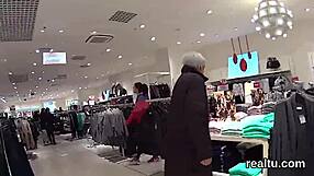 Stellar czech teen is seduced in supermarket and pounded in pov