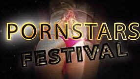 Ebony Pornstar Feels Big Cock At Holiday Festival