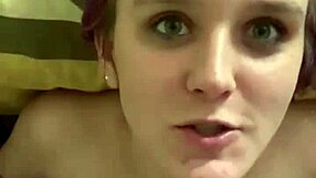 Blonde Whore Jenn Gets Her Big Tits Covered In Cum From Monster Cock.