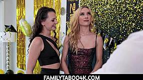 stepdad brock cooper fucks liz jordan and jazmin luv on new years eve.