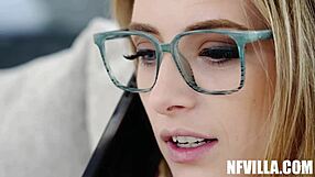 Hard At Work! Kyler Quinn Blows Nathan Bronson