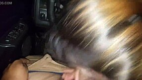 young amateurs sucking cock intensely in truck