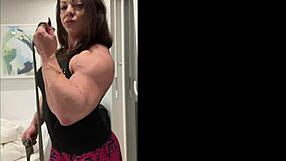 Recent post of Joe: The man shows how physically fit he has become by being able to build muscles and become dominant physically