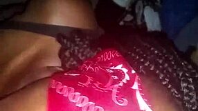 Ebony Girl Tops You Off For Cash In Closet Hiding Spot