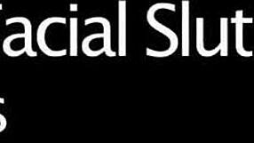 Wacky Model Gets Sperm Load on Face Swallowing Every Drop!