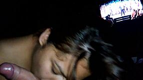 Latina blowjob in hotel room video