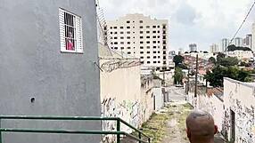 Neighbor's slut rides dick and swallows cum! Raul Kobra, Lady Milf part 1