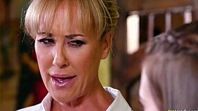 Rivals Become Lesbian Sex Partners In Massage Roleplay With Muff Diving And 69