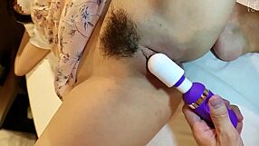 Naughty Japanese babe unleashes wild desires in JAV