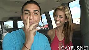 Blowjob With Lewd Gay Hunk