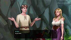 Crazy Big Tits Blonde Chops Wooden Dick