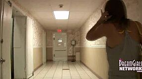 Wild Teen Flashes Big Tits in Church