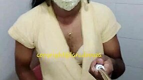 Oh wow, indian sexy crossdresser lara dsouza shows off her shemale body in this video!