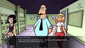 Danny Phantom Flashes Goth Tits in Amity Park