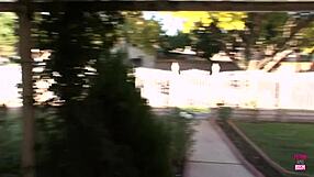 Hypnotized blonde rushes to the glory hole for deepthroat blowjobs and swallowing thick loads