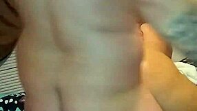 Blonde PAWG MILF sucks and fucks young boyfriend's monster cock in POV