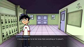 Danny Phantom Flashes Goth Tits in Amity Park