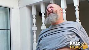 Fat Bear Tony Marks Sucked by Gay Alesgi Cage