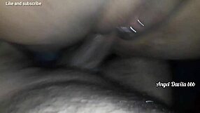 Intense Female Orgasm As Latina Ebony Cums On Big Cock With Oral And Ass Play.