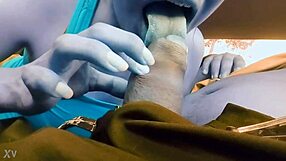 I received a rich blowjob from her