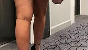 chubby girl gets her ass fucked in a miniskirt upskirt scene