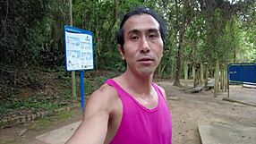 Can Petite Amanda Borges Handle POV Bareback Fucking With Asian Stud?