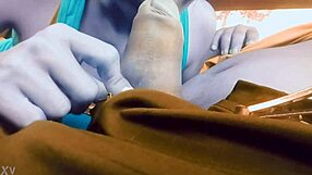 I received a rich blowjob from her