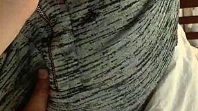 man, i can’t stop playin’ with my wife’s huge 42f natural tits. they’re so oiled up and just unreal!