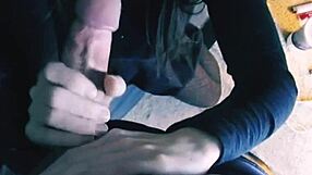 The Guy Forces Beautiful Brunette To Suck His Cock And Cums On Her Face