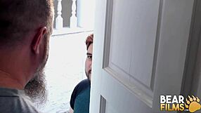 Fat Bear Tony Marks Sucked by Gay Alesgi Cage