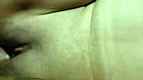 Latina Wife Performs Deepthroat Blowjob on Amateur Husband's Big Tits