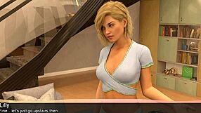 Horny stepsister craves blowjob, pussy riding, and orgasm on big cock.