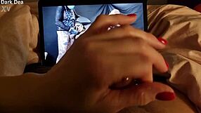 Horny tribute to beloved kings for the kinky SLUT QUEEN Dark Dea CUMSHOT.