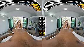 Khloe Kapri’s hardcore sex scene with a big black man in adult virtual reality