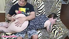 Ciekawa Bogini - Amatorska Latina MILF zostaje wytrenowana w dupie przez przyjaciela męża na głęboki anal