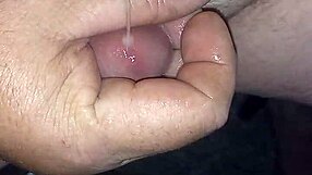 i jerked his cock until he came in my mouth