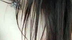 girl masturbates on video call to boyfriend ass pussy brunette big ass wet pussy friend wet tits