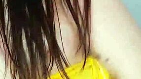 girl masturbates on video call to boyfriend ass pussy brunette big ass wet pussy friend wet tits