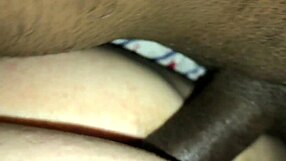 caught in interracial action with big black monster cock!