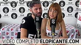 Hell yeah, Melu Vancick flashes huge natural tits in spicy room!