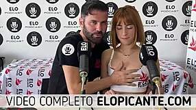 Hell yeah, Melu Vancick flashes huge natural tits in spicy room!