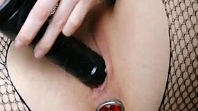 Pink-Haired Babe With Natural Tits Fingers And Dildos Small Pussy