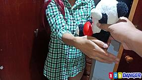 emotional encounter with niece, big tits, sucking and fucking passionately