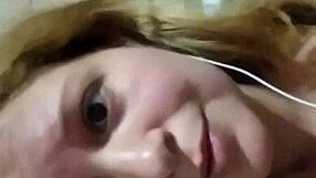 Fat BBW Retro Star Daniela Martins Exposed in Blue Film