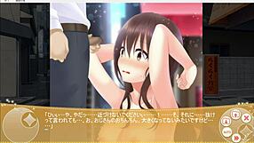 Magical exhibitionist college girl Christhea flashes in part 12