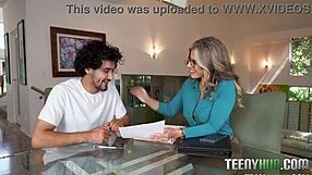 cory chase and cherry kiss share sexy moments with rico hernandez